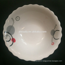 4.5"porcelain ceramic salad bowl